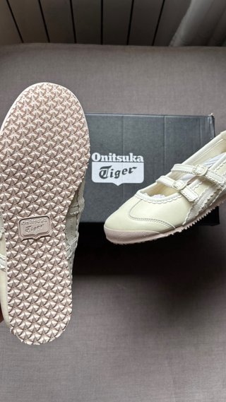 Bailarinas Onitsuka Tiger TGRS crema