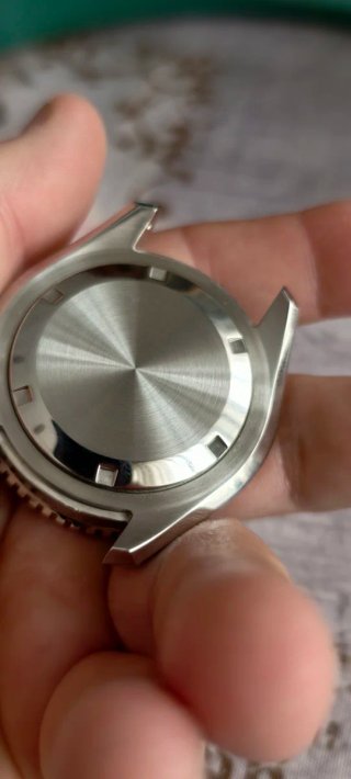 Caja de reloj tipo Seiko Prospex Plata