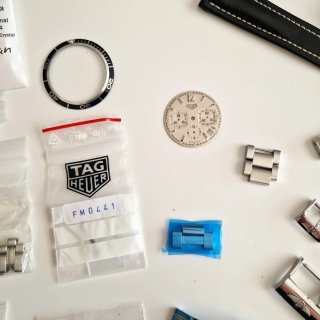 Tag Heuer, Breitling, Omega - piezas para relojes