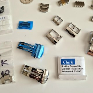 Tag Heuer, Breitling, Omega - piezas para relojes