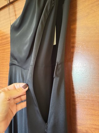 Vestido largo fiesta negro
