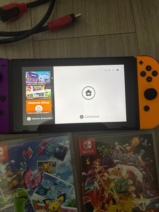 Nintendo Switch Pack con Accesorios y Juegos