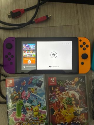 Nintendo Switch Pack con Accesorios y Juegos