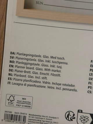 Pizarra Planificador Life Planner