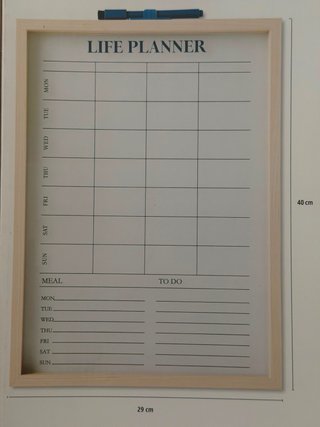 Pizarra Planificador Life Planner
