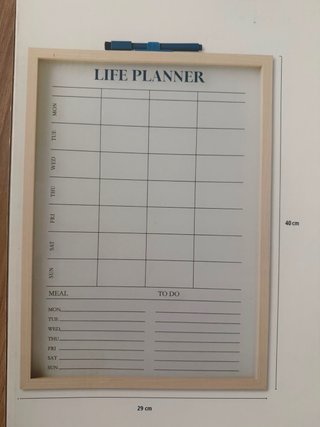 Pizarra Planificador Life Planner
