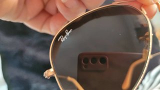 Gafas de sol Ray-Ban Aviador Mujer Dorado