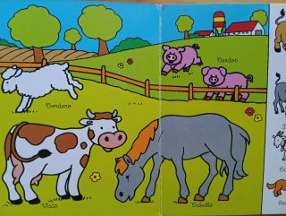 Aprendo nuevas palabras de los animales