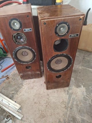 Altavoces Martin Marrones