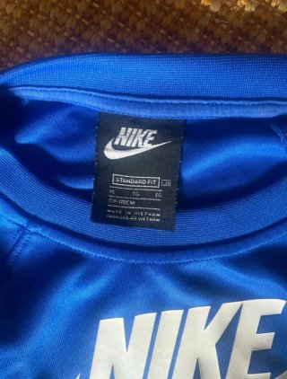 Sudadera deportiva Nike azul/azul oscuro
