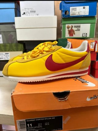 Nike Cortez Rojo/Amarillo Talla 45