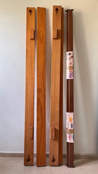 Cabecero de cama de madera