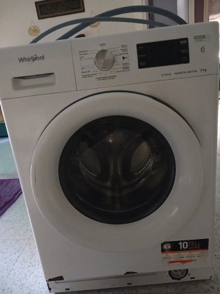 Lavadora Blanca Whirlpool