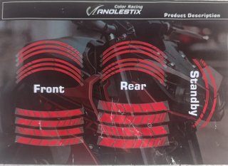 Pegatinas Llantas Moto Anolestix Racing