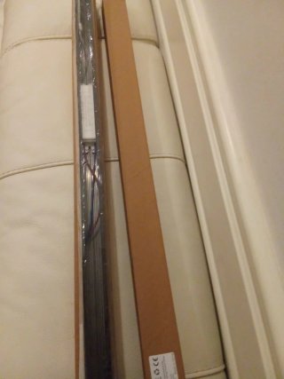 Lámpara LED Negra Transparente