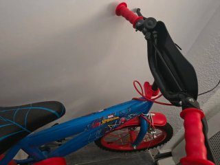 Bicicleta Spiderman niño 16 pulgadas