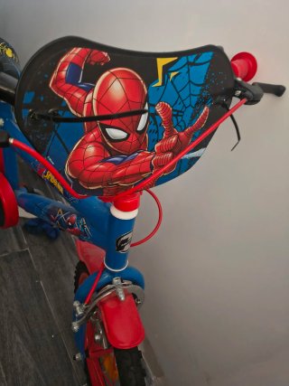 Bicicleta Spiderman niño 16 pulgadas