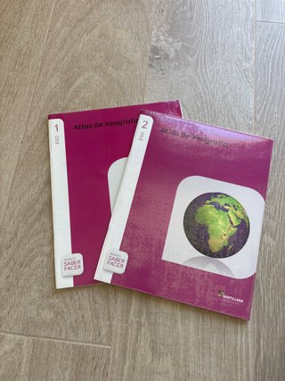 Atlas xeografia 1 y 2 eso