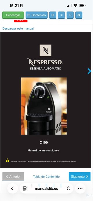 Macchina da caffè Nespresso Krups C100 automatica