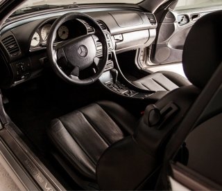Volante Mercedes Carbono piel Negro