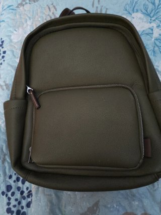 Mochila Parfois caqui mujer nueva etiqueta.