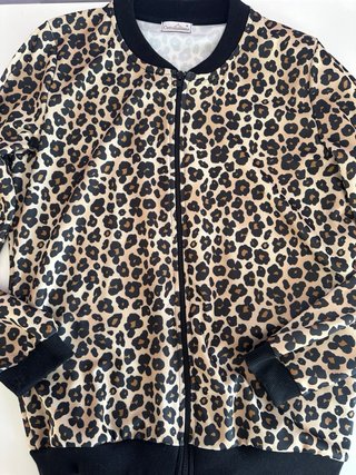 Chaqueta Cottonissimo Talla M Animal Print