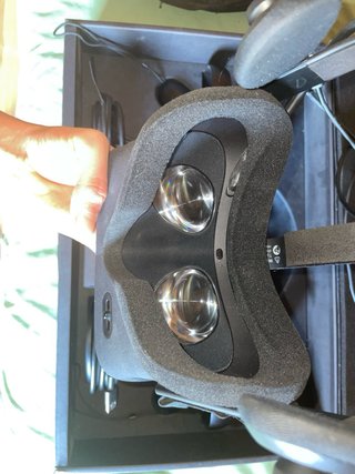 Oculus Rift VR Headset, Controles y Sensores.