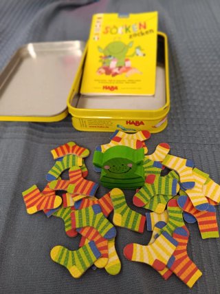 Juego Haba El monstruo de los calcetines