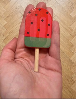 Juego educativo helados madera