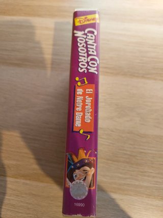 VHS El Jorobado de Notre Dame: Canta con Nosotros