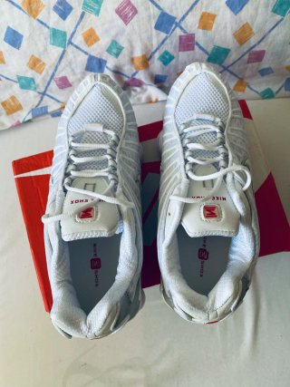 Zapatillas Nike Shox Blancas