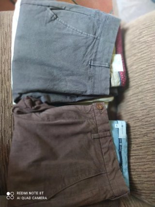 Ropa hombre pantalones SELECTED HOMME Azul y Verde