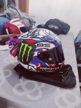 Casco HJC RPHA 1 V2 Quartararo Le Mans (Talla M)