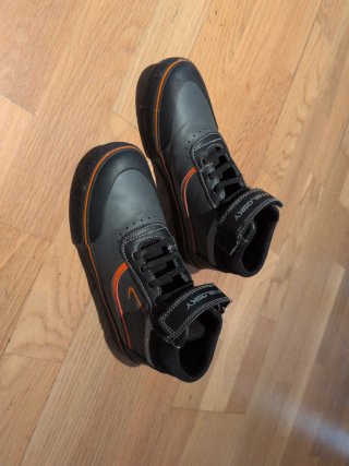 Zapatillas Pablosky niño/niña negras y naranjas