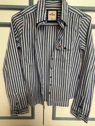 Camisa Hollister entallada rayas