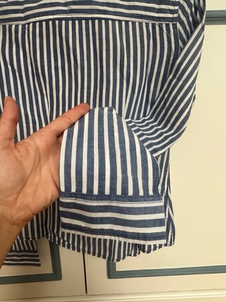 Camisa Hollister entallada rayas