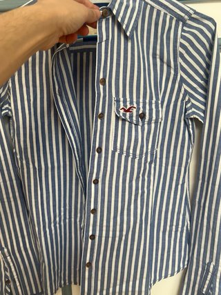 Camisa Hollister entallada rayas
