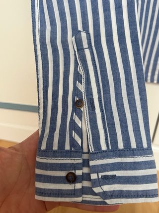 Camisa Hollister entallada rayas