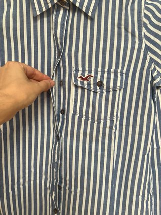 Camisa Hollister entallada rayas