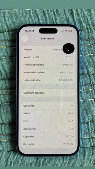 iPhone 16 Azul