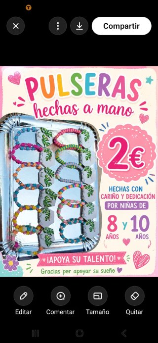 Pulseras artesanales multicolor