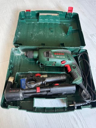 Taladro percutor Bosch PSB 650 RA + maletín