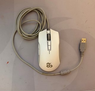 Ratón Newskill EOS Ivory Blanco