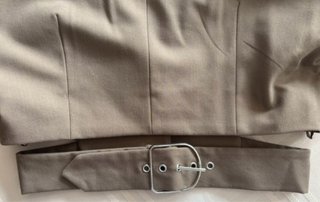Blazer corto Stradivarius marrón T. M