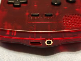 GameBoy Color FPGA Roja Transparente