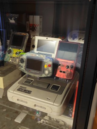 GameBoy Color FPGA Roja Transparente