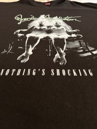Camiseta Jane's Addiction Nothing's Shocking ,M