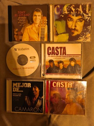Colección CDs Rock: Triana, Rolling Stones, Plater
