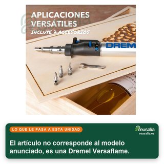 - Dremel Versatip 2000 soldador gas butano