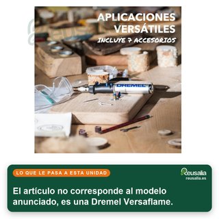 - Dremel Versatip 2000 soldador gas butano